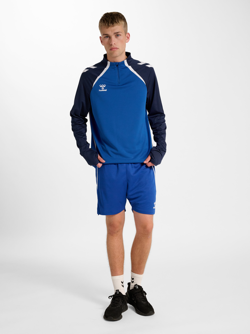 hmlLEAD 2.0 HALF ZIP, TRUE BLUE/MARINE, model