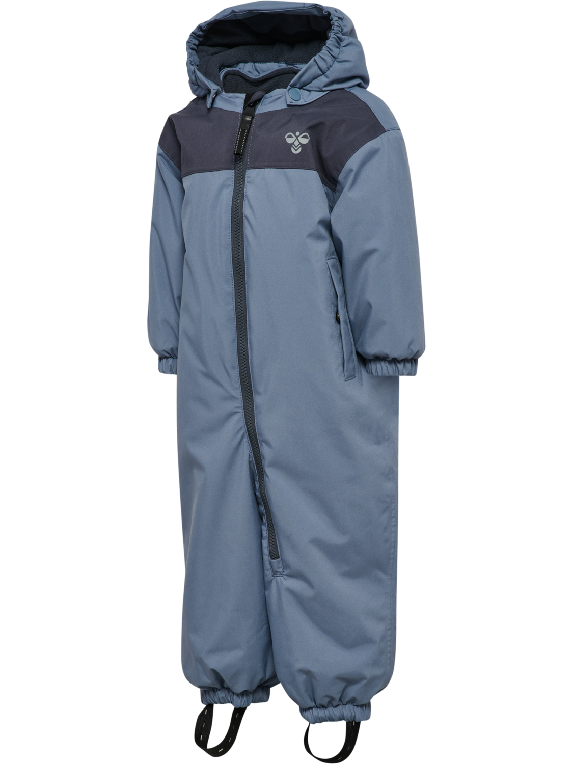 hmlMINI BLOCK SNOWSUIT WP, FLINT STONE, packshot