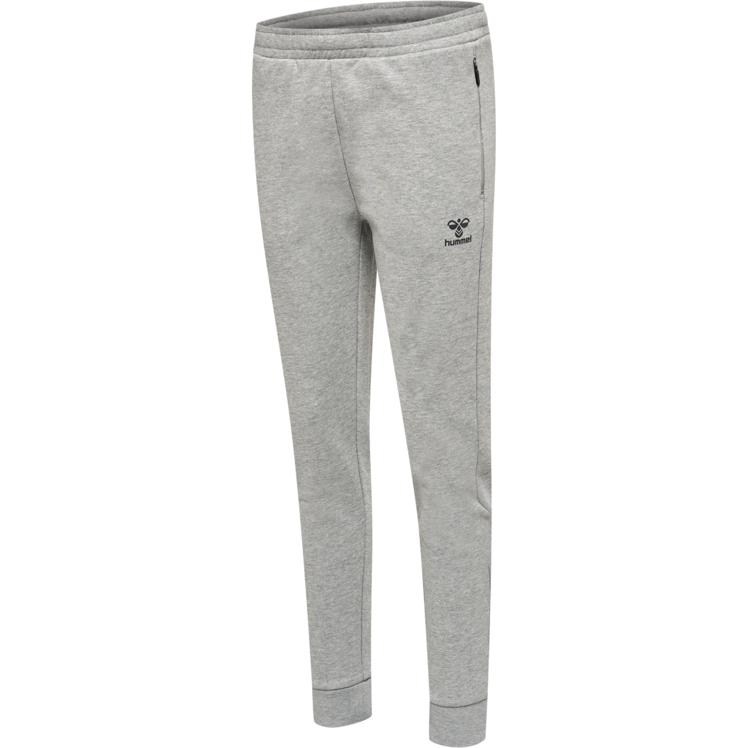 hmlOFFGRID PANTS WO, GREY MELANGE/FORGED IRON, packshot