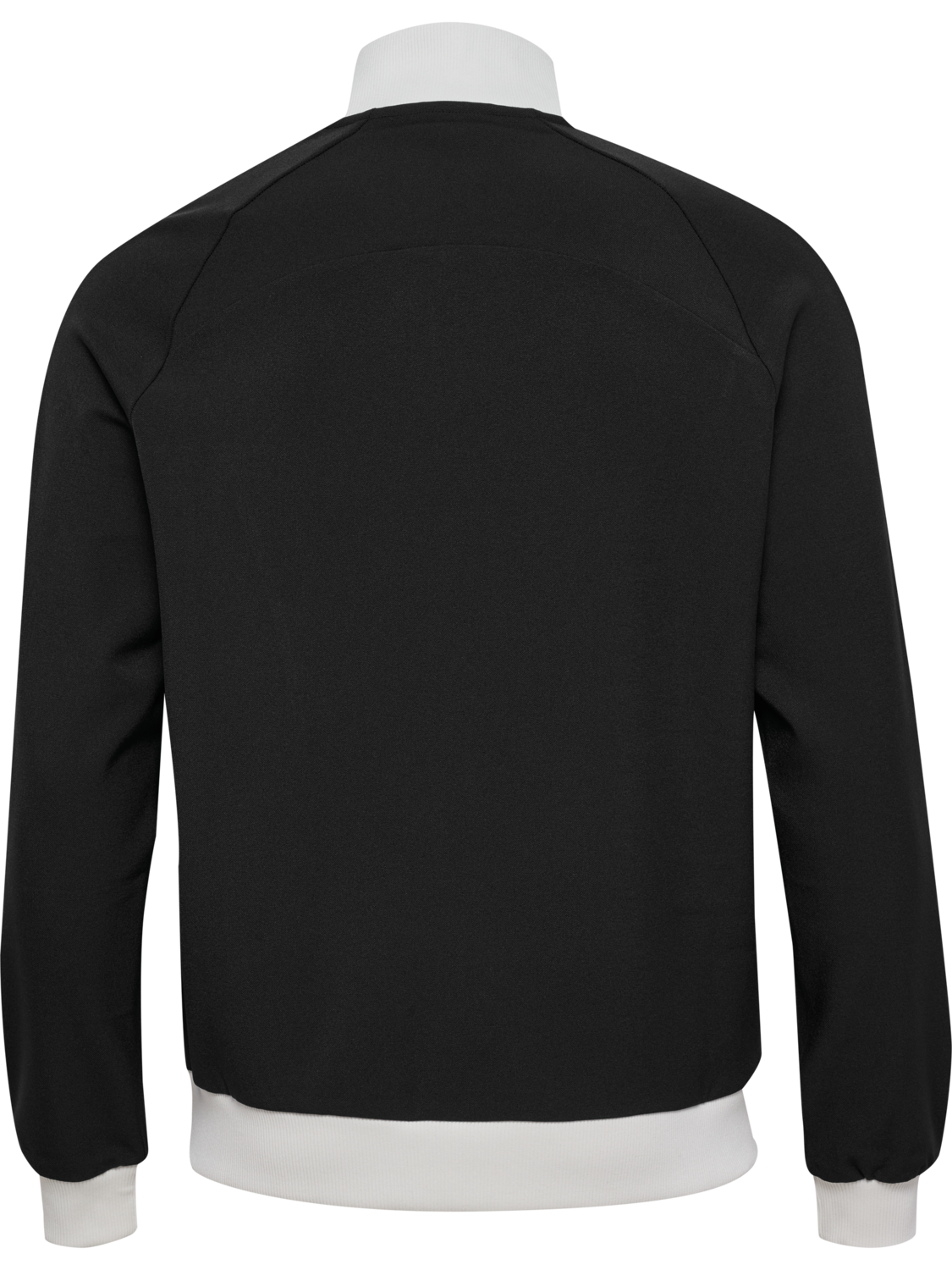 hmlROOT TRACK ZIP JACKET, BLACK, packshot