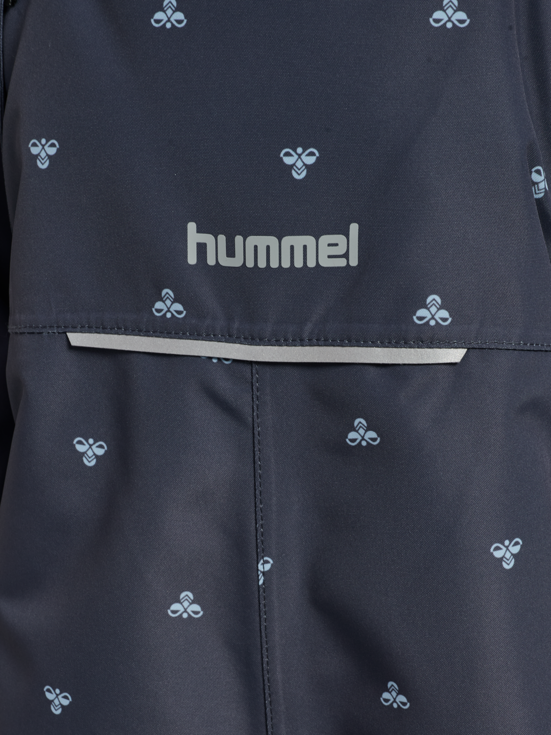 hmlMINI AOP SNOWSUIT WP 10K, OMBRE BLUE, packshot
