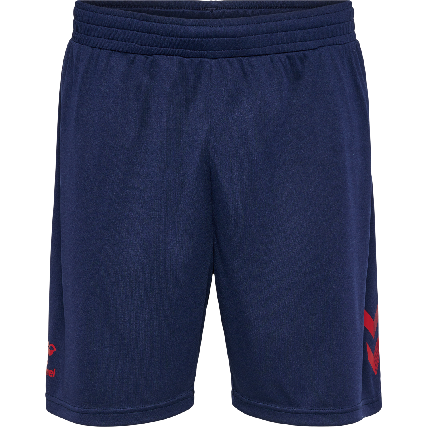 hmlQ4 POLY SHORTS, MARINE, packshot