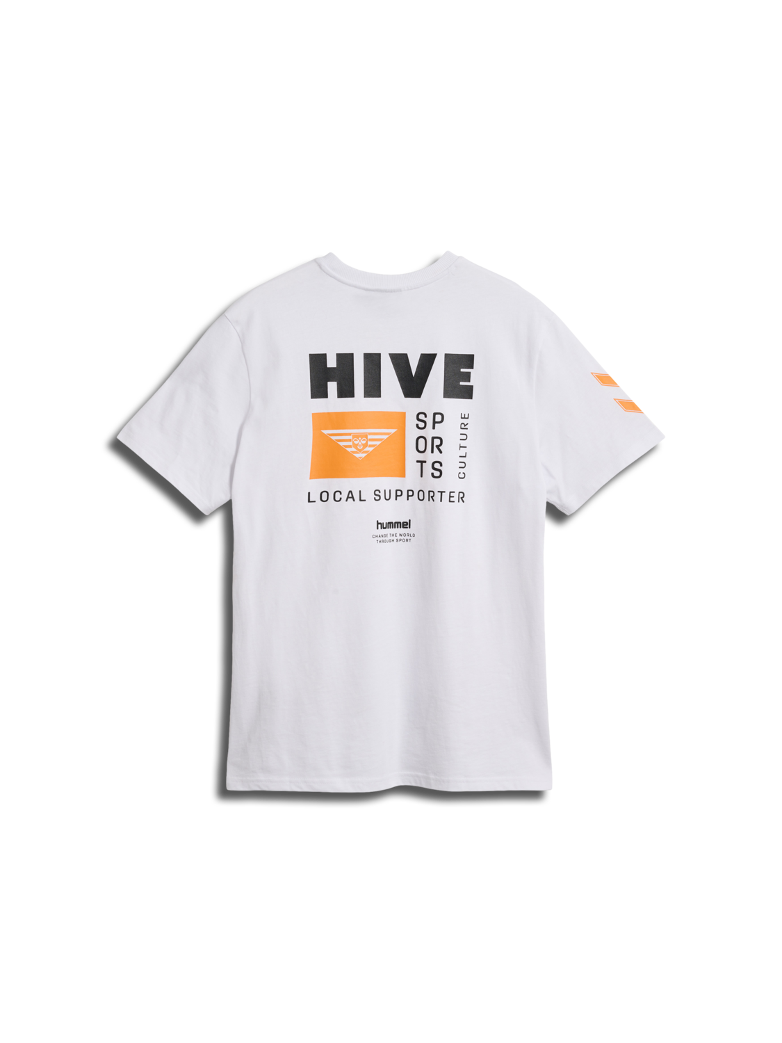 hmlHIVE MASON T-SHIRT, WHITE, packshot