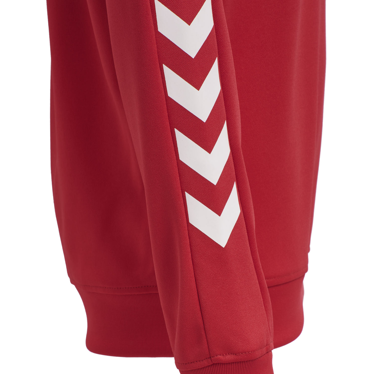 hmlPROMO KIDS POLY HOODIE, TRUE RED, packshot