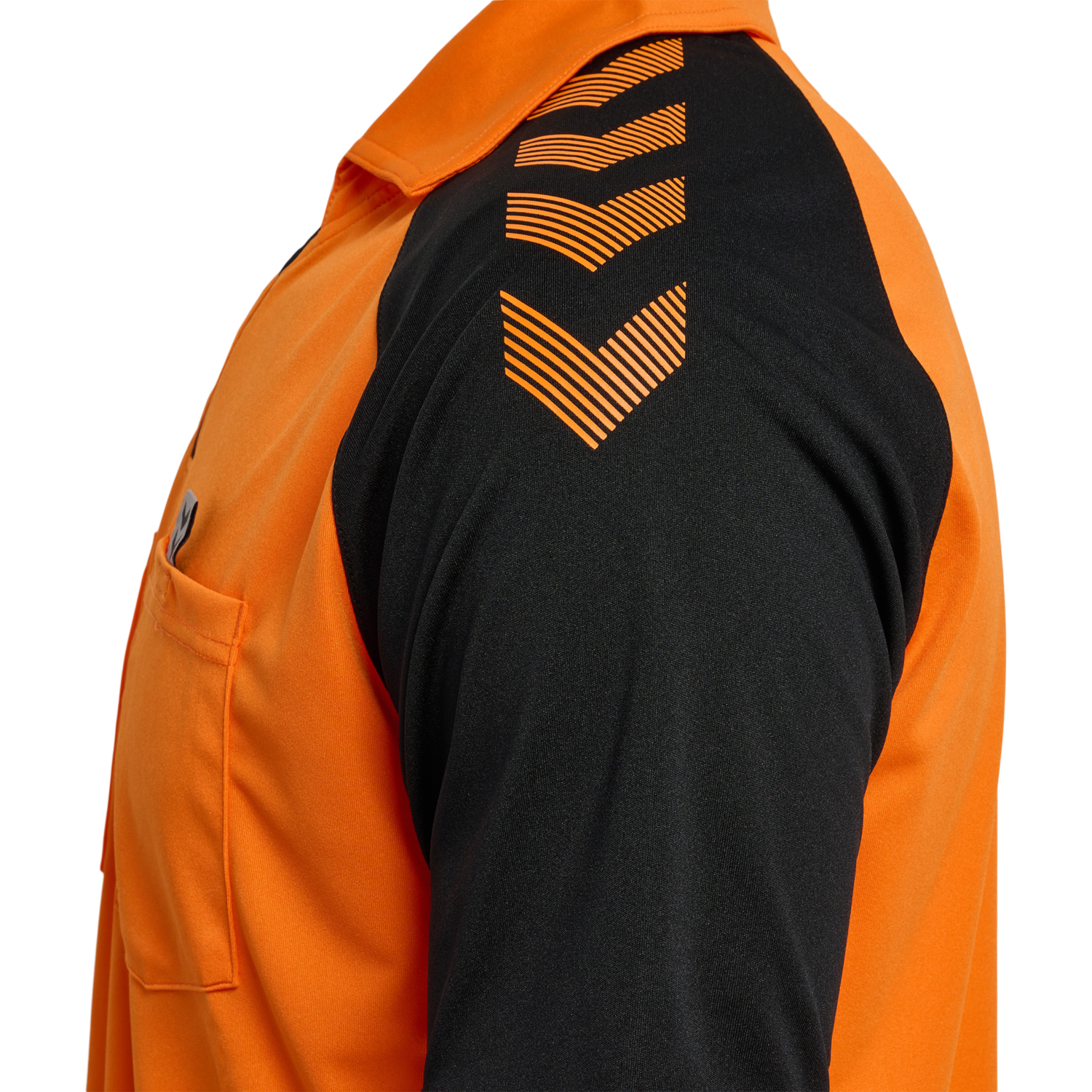 FFHB REFEREE JERSEY S/S, ORANGE TIGER, packshot