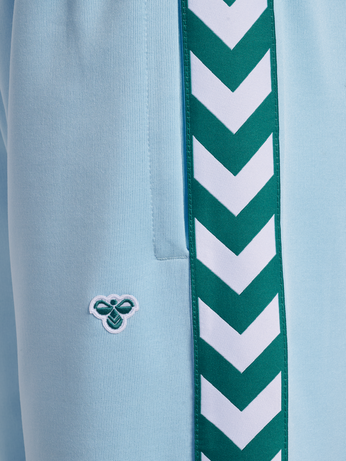 Baggy Logotape Trackpants, LIGHT BLUE/TEAL, packshot