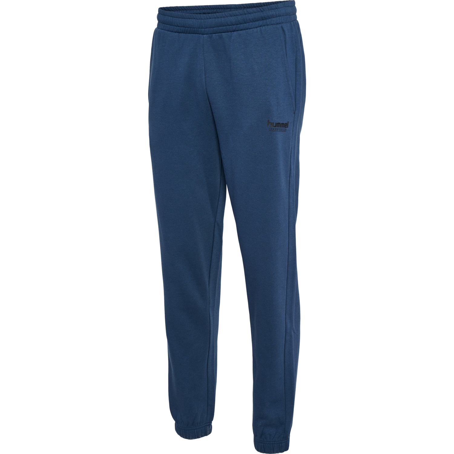 hmlBOOSTER REGULAR PANTS, DARK DENIM, packshot