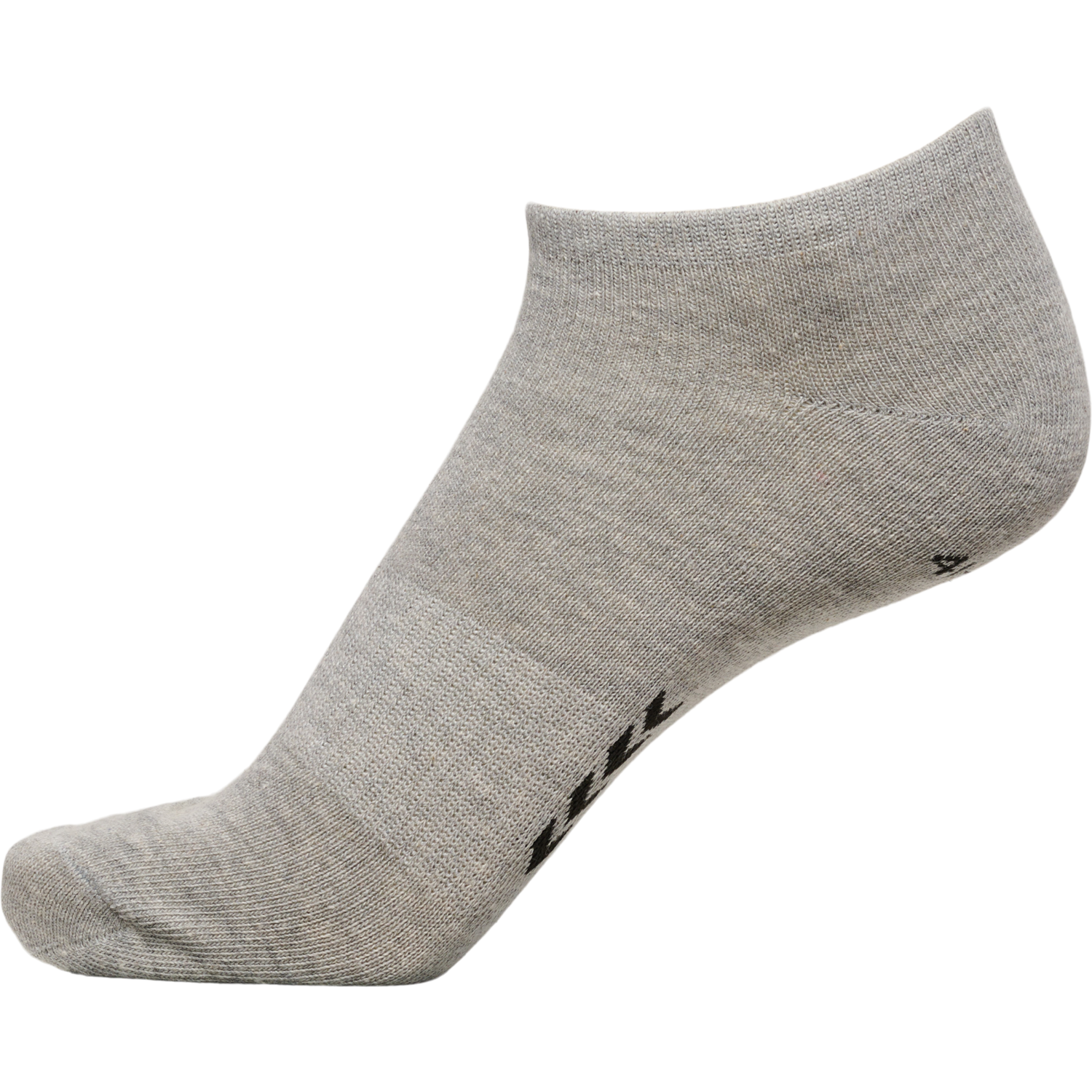 hmlANCLE 3-PACK SOCKS, GREY MELANGE, packshot