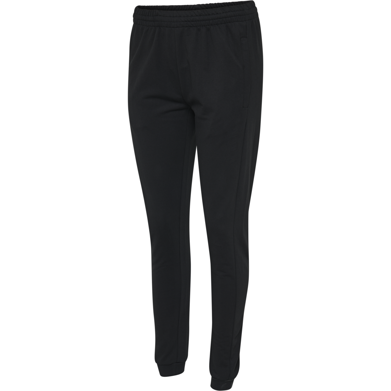 HMLGO COTTON PANTS WO, BLACK, packshot