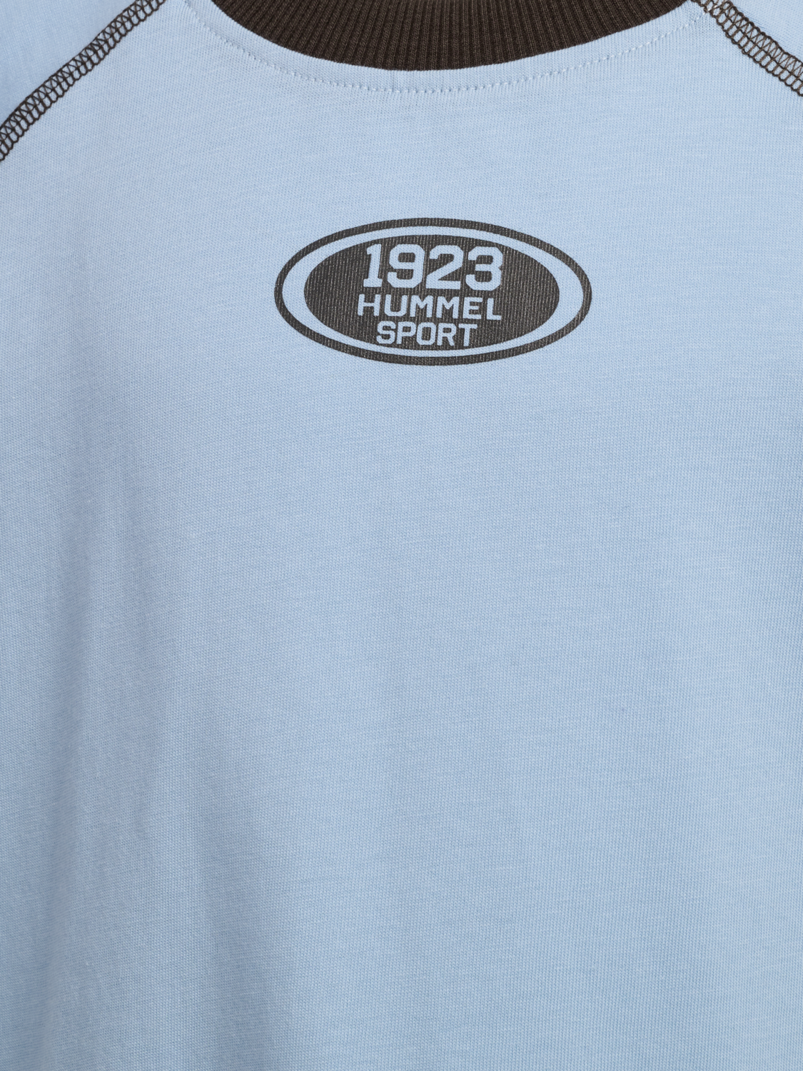 hmlTIMMI RAGLAN T-SHIRT S/S, CASHMERE BLUE, packshot