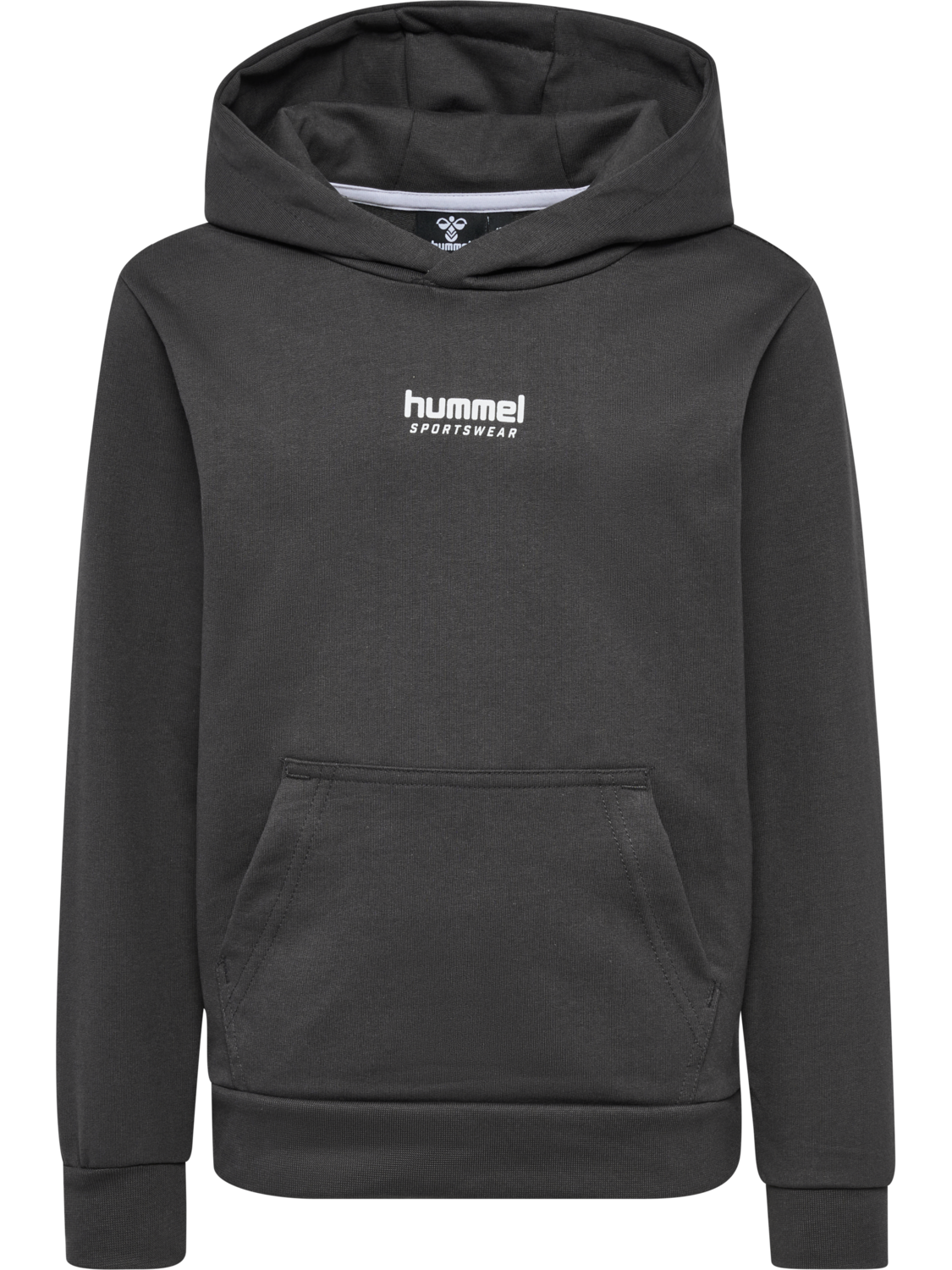 hmlCUA HOODIE, FORGED IRON, packshot