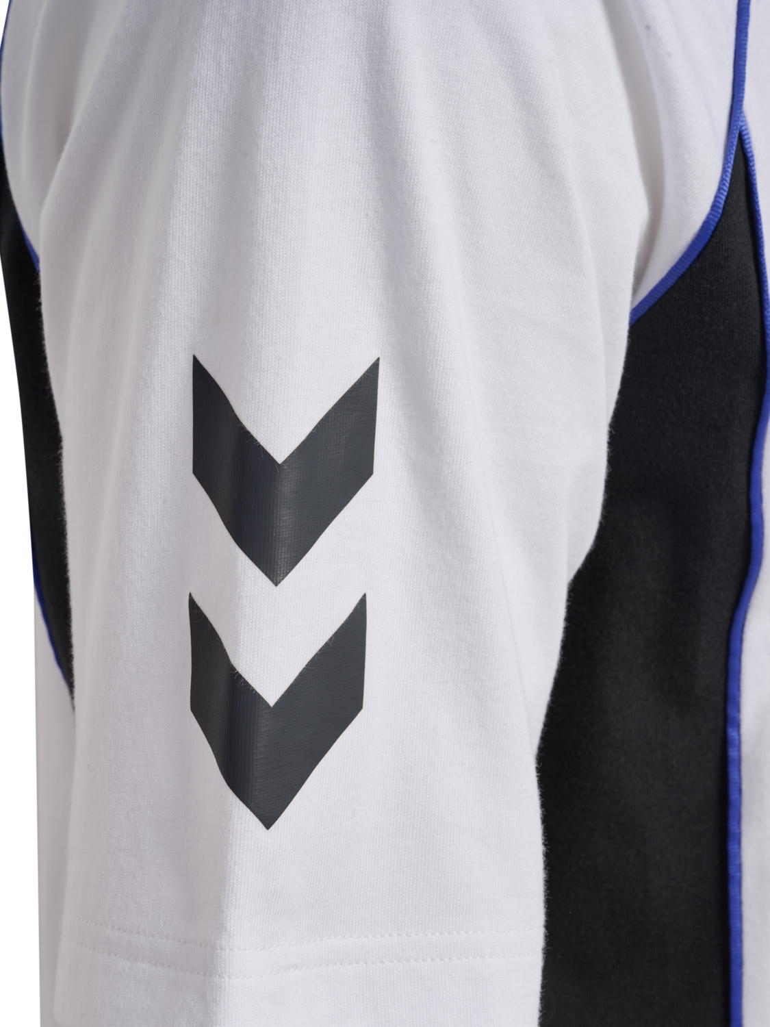 hmlBLAZE26 ATHLEISURE T-SHIRT S/S, WHITE/ASPHALT, packshot