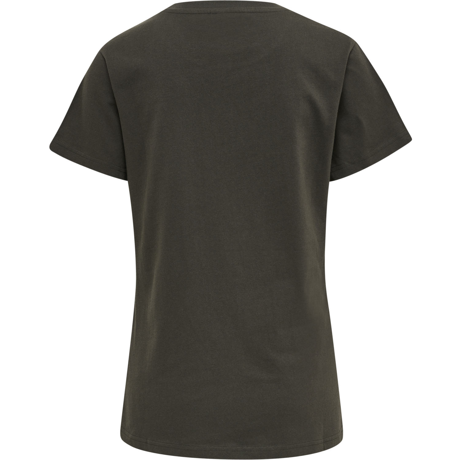 hmlRED HEAVY T-SHIRT S/S WOMAN, RAVEN, packshot