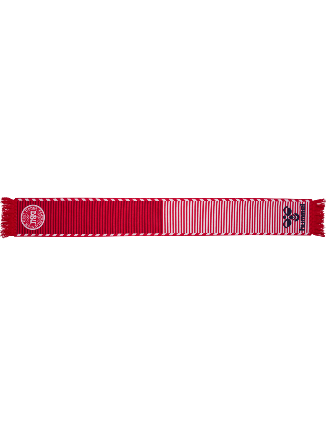 DBU 26 FAN SCARF, TANGO RED/WHITE, packshot