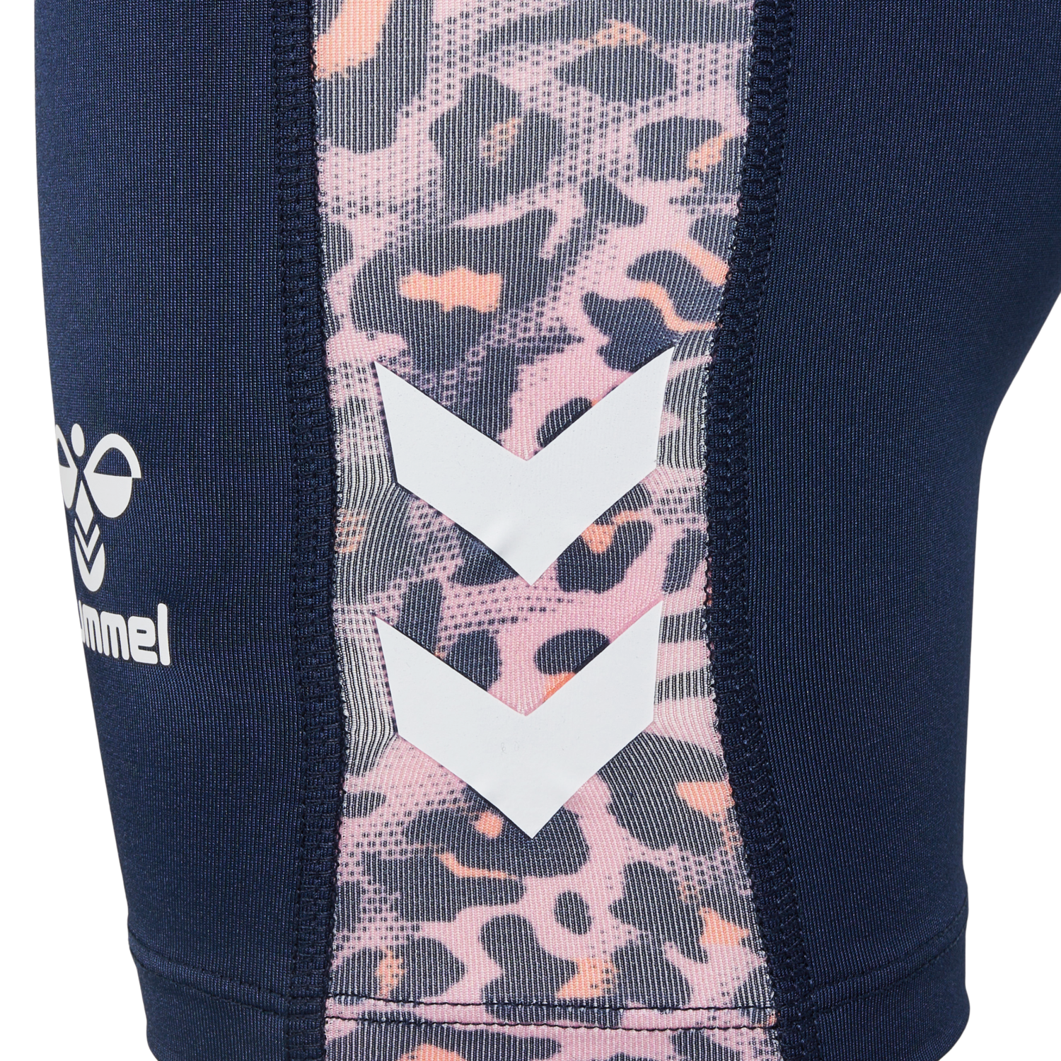 hmlFSK JOY TIGHT SHORTS, BLACK IRIS, packshot