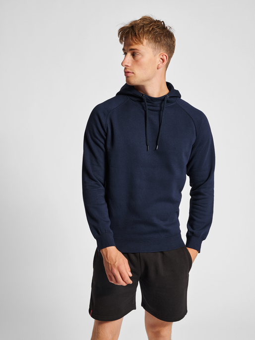 hmlRED CLASSIC HOODIE, MARINE, model