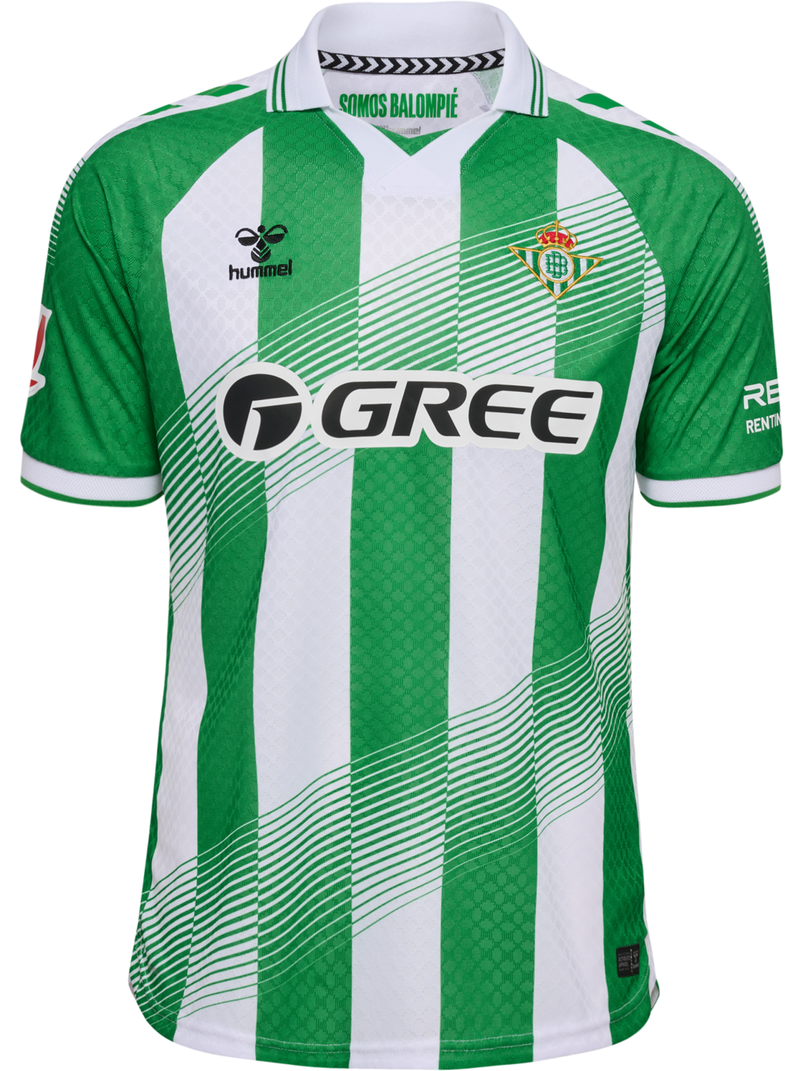 RBB 26/27 HOME JERSEY S/S, FERN GREEN/WHITE, packshot
