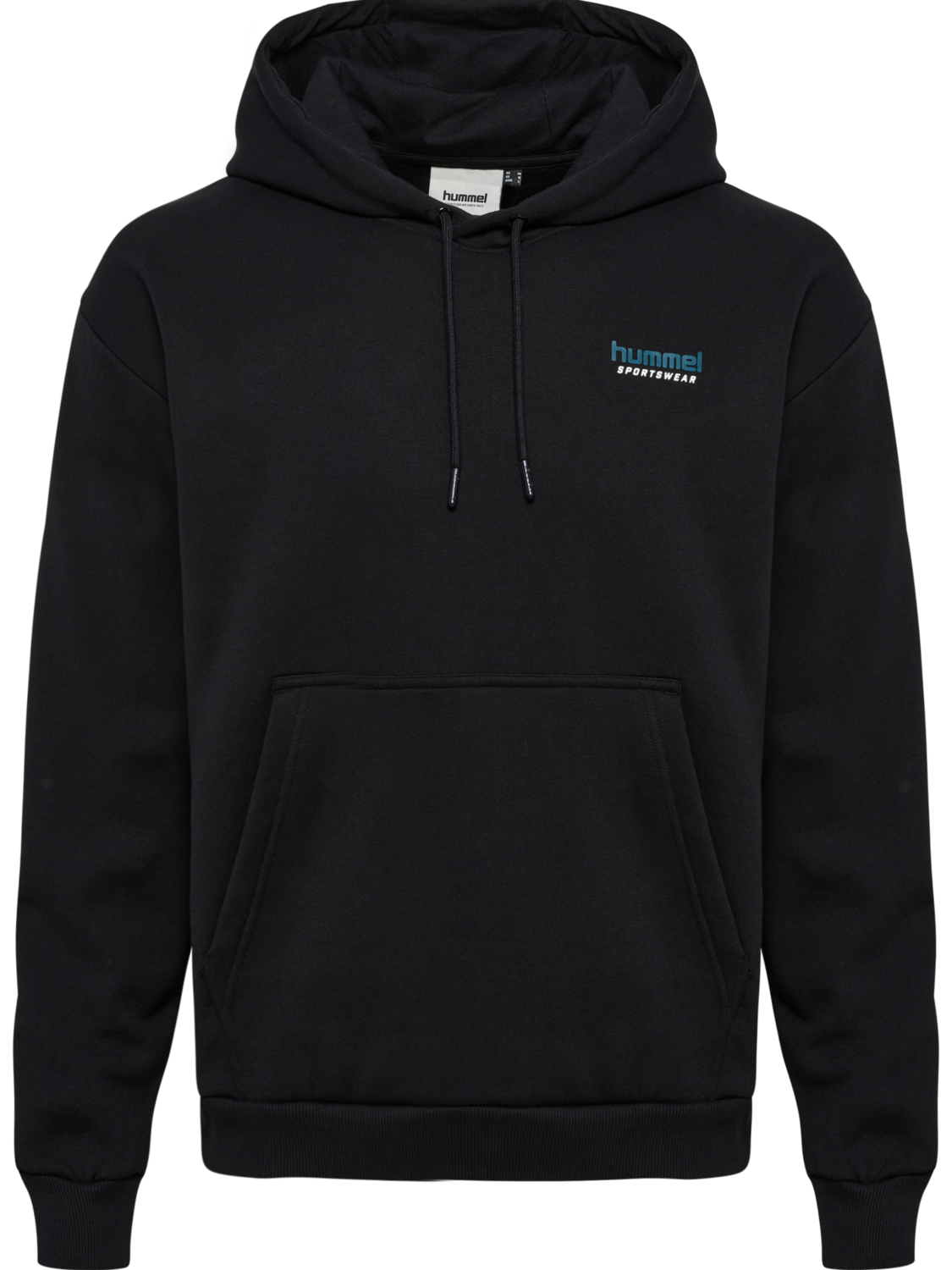 hmlLOOSE HOODIE SPORTSWEAR, BLACK, packshot