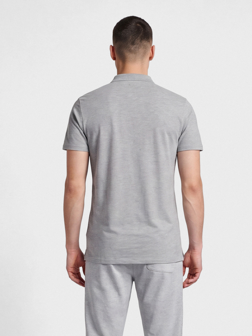 hmlGO 2.0 POLO, GREY MELANGE, model