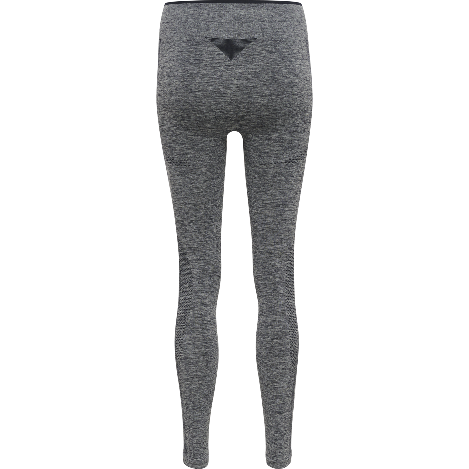 hmlMT UNA SEAMLESS MID WAIST TIGHTS, BLUE NIGHTS MELANGE, packshot