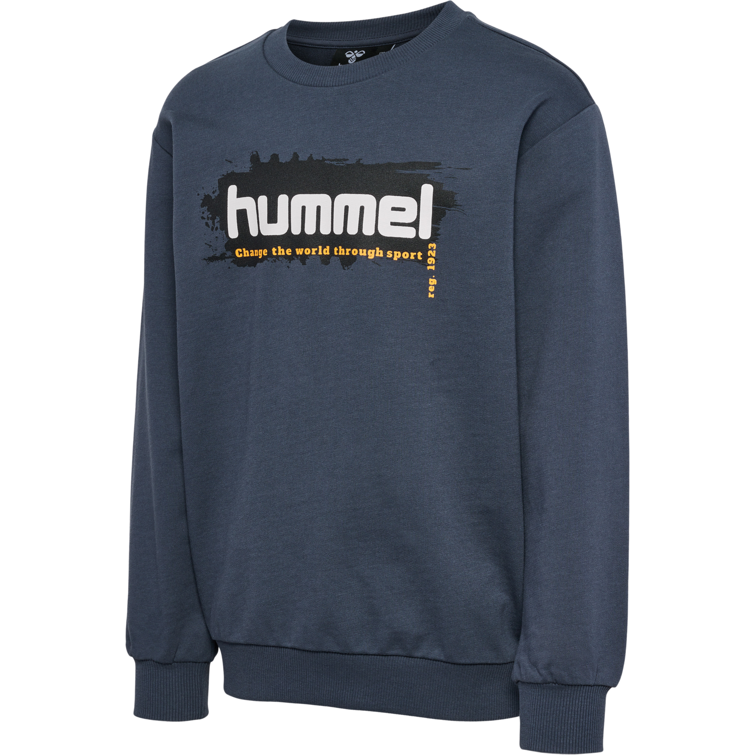hmlERIK SWEATSHIRT, OMBRE BLUE, packshot