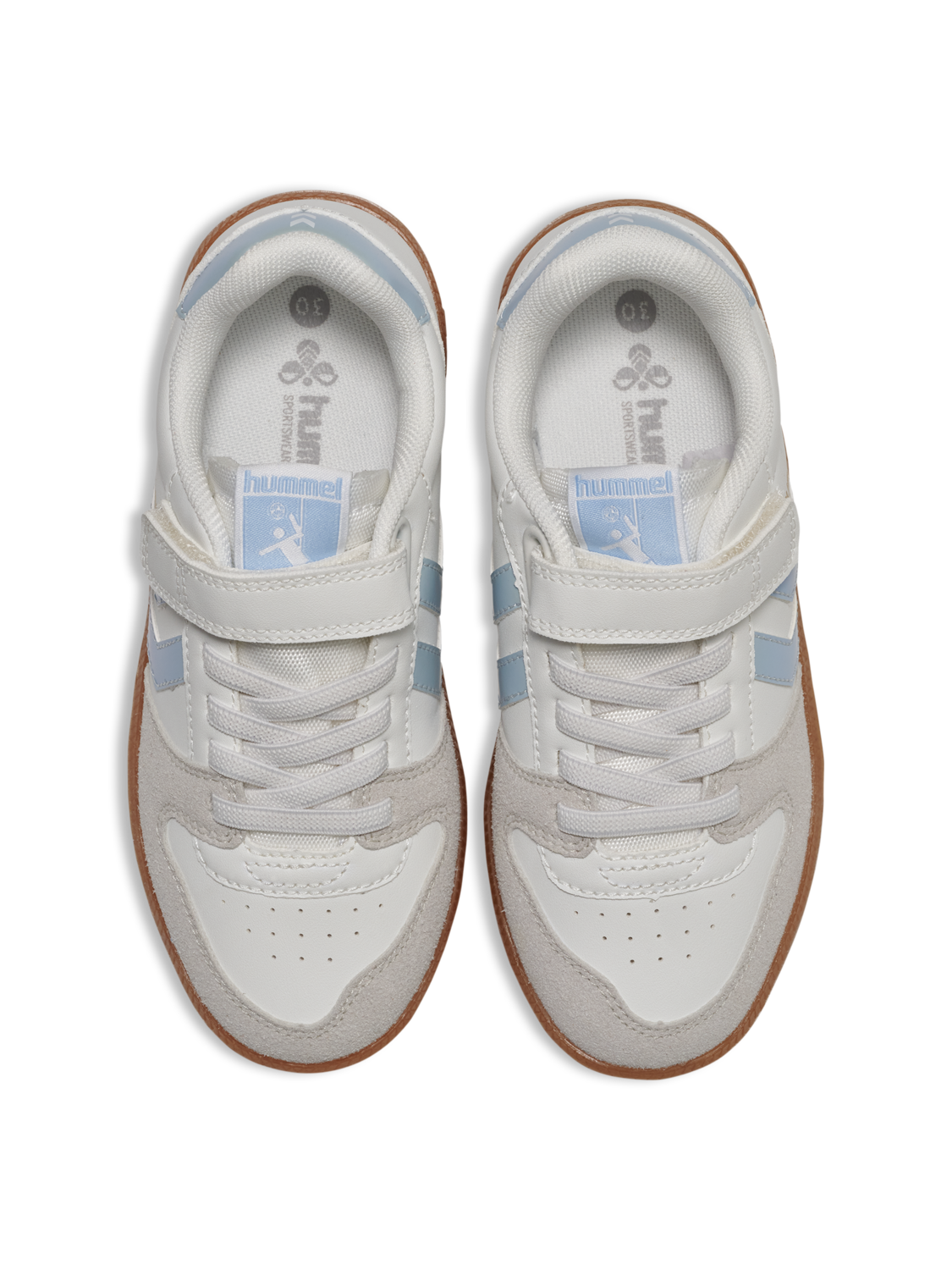 HANDBALL PERFEKT SP JR, WHITE/METALLIC BLUE, packshot