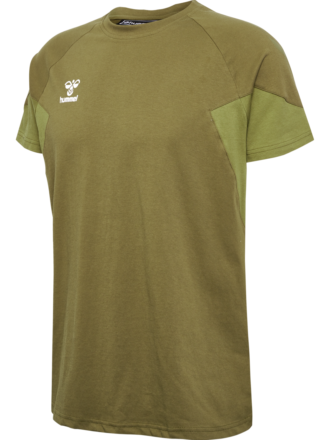 hmlTRAVEL T-SHIRT S/S, MILITARY OLIVE, packshot