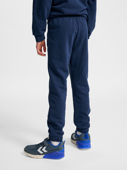 hmlJR BASE REGULAR PANTS, DRESS BLUES, model