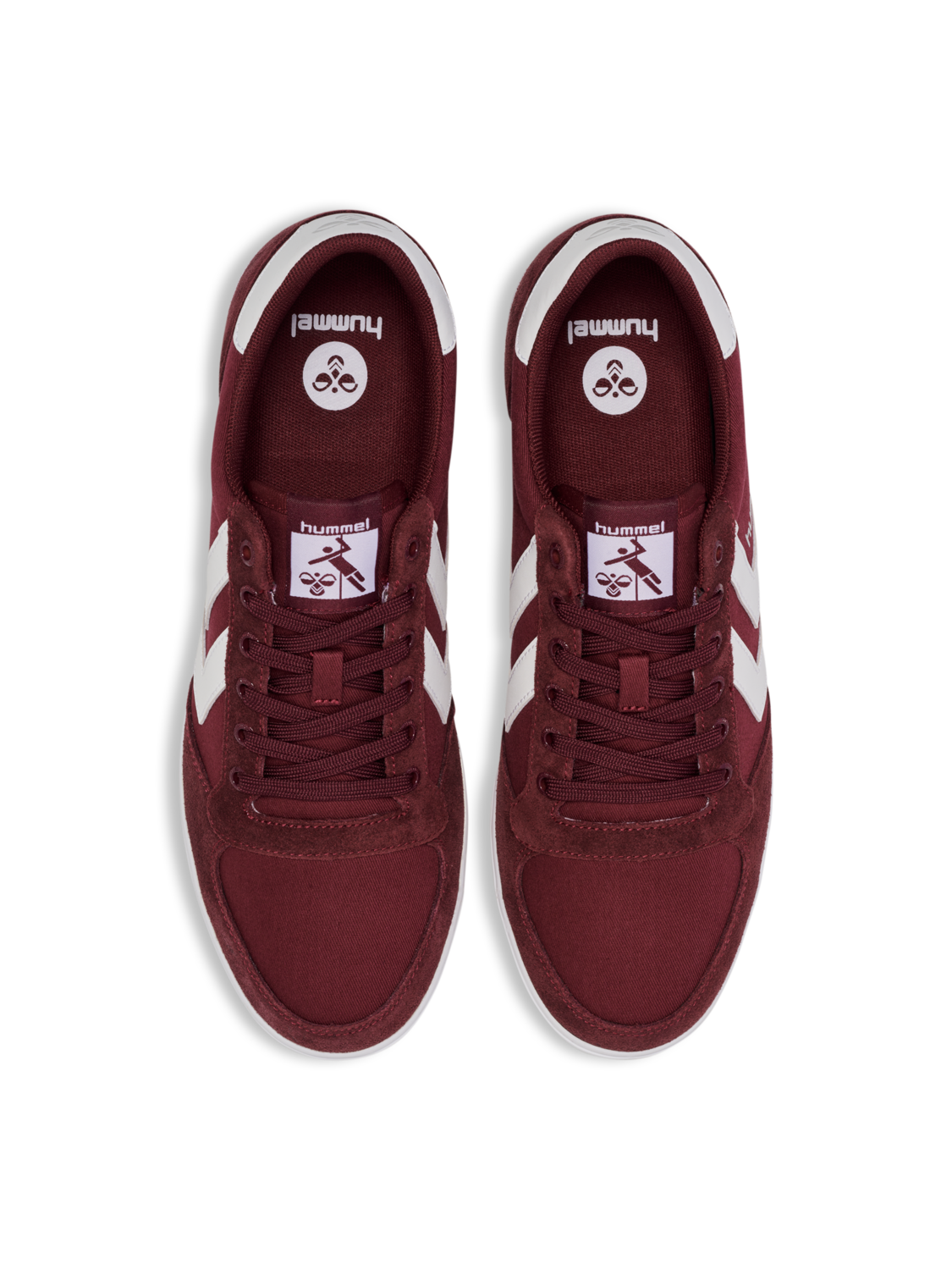 HUMMEL SLIMMER STADIL LOW, CABERNET, packshot