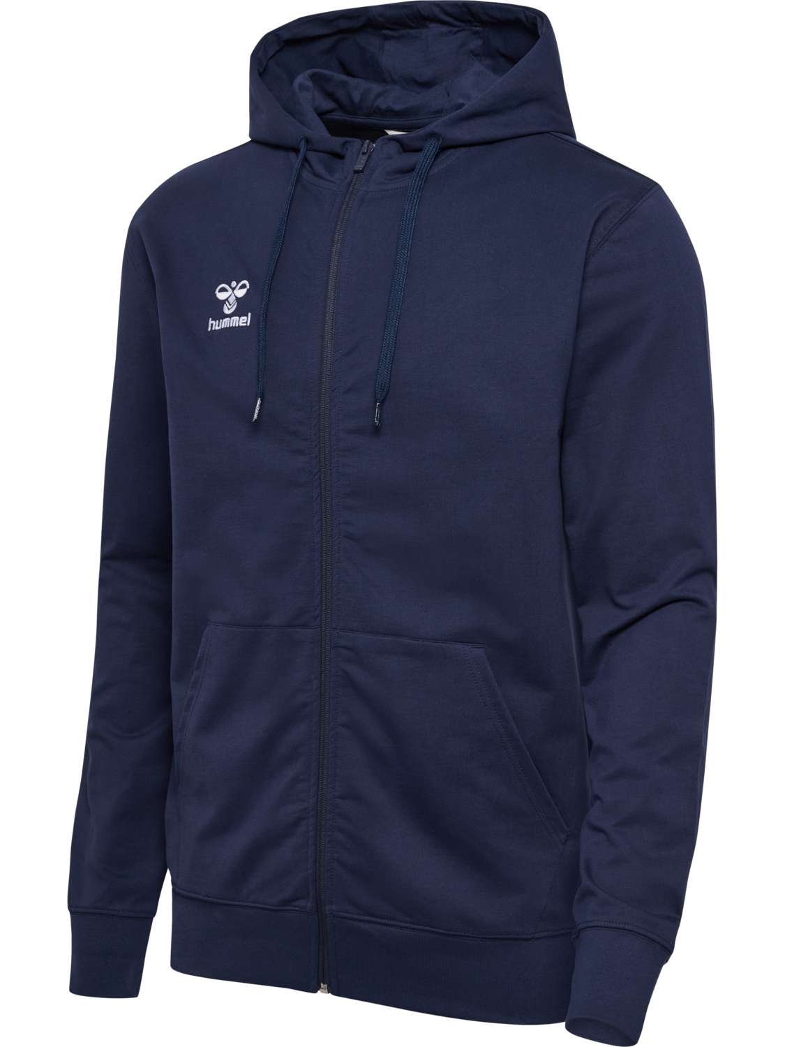 hmlGO 2.0 ZIP HOODIE, MARINE, packshot