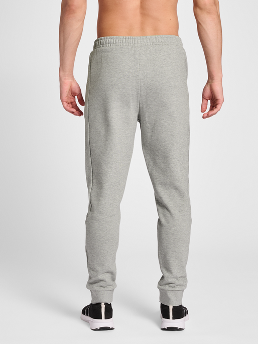 hmlOFFGRID PANTS, GREY MELANGE/FORGED IRON, model
