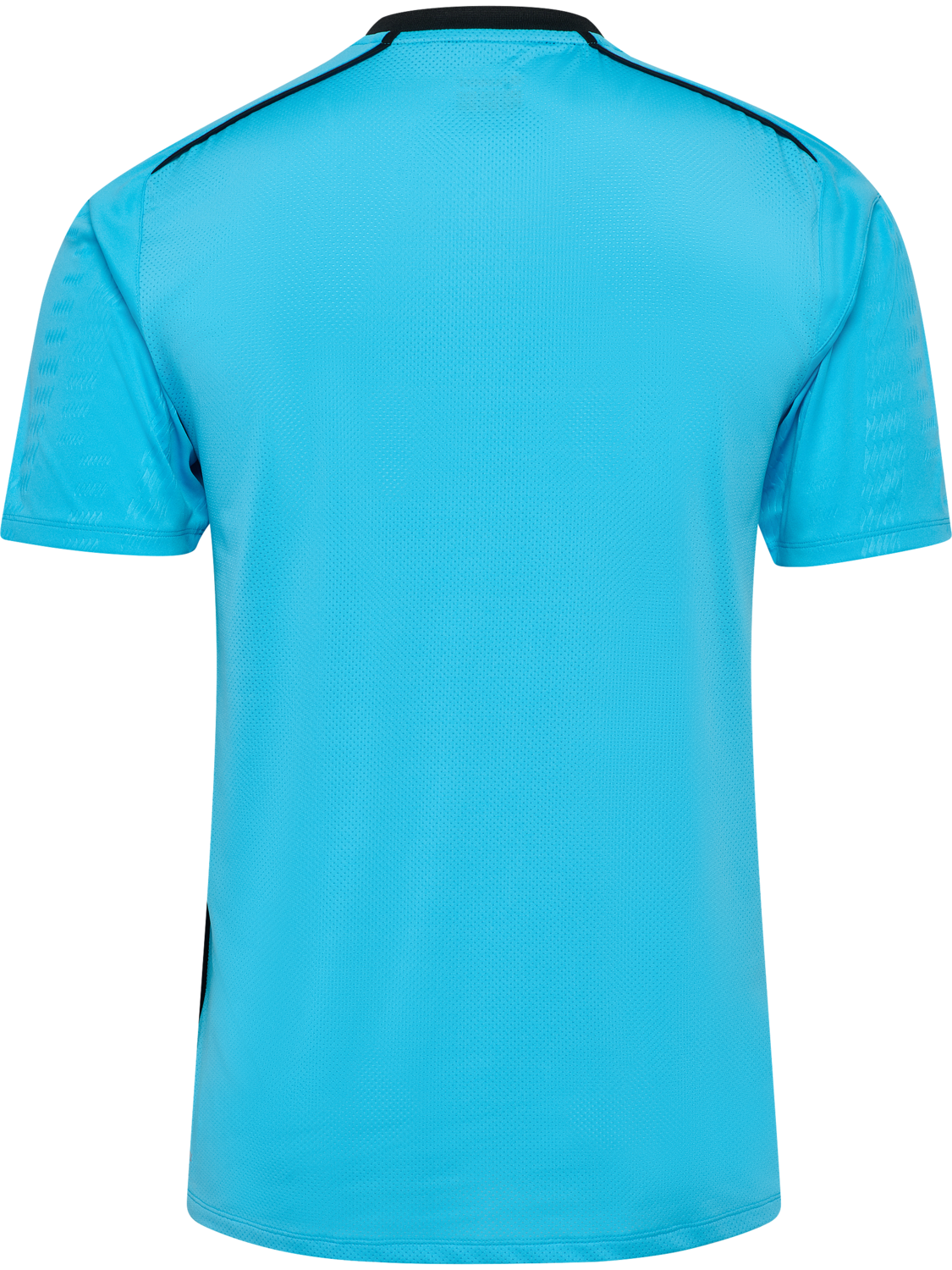 hmlREFEREE JERSEY S/S, NEON BLUE, packshot