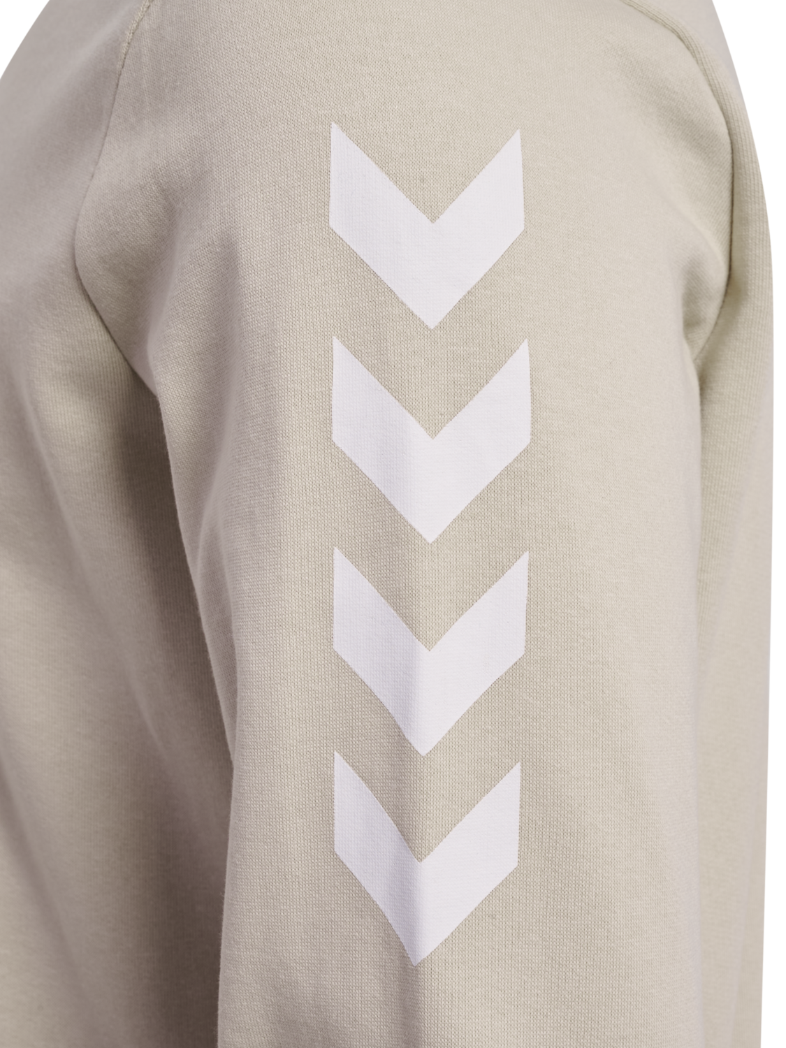 hmlLEGACY CHEVRON SWEATSHIRT, PUMICE STONE, packshot