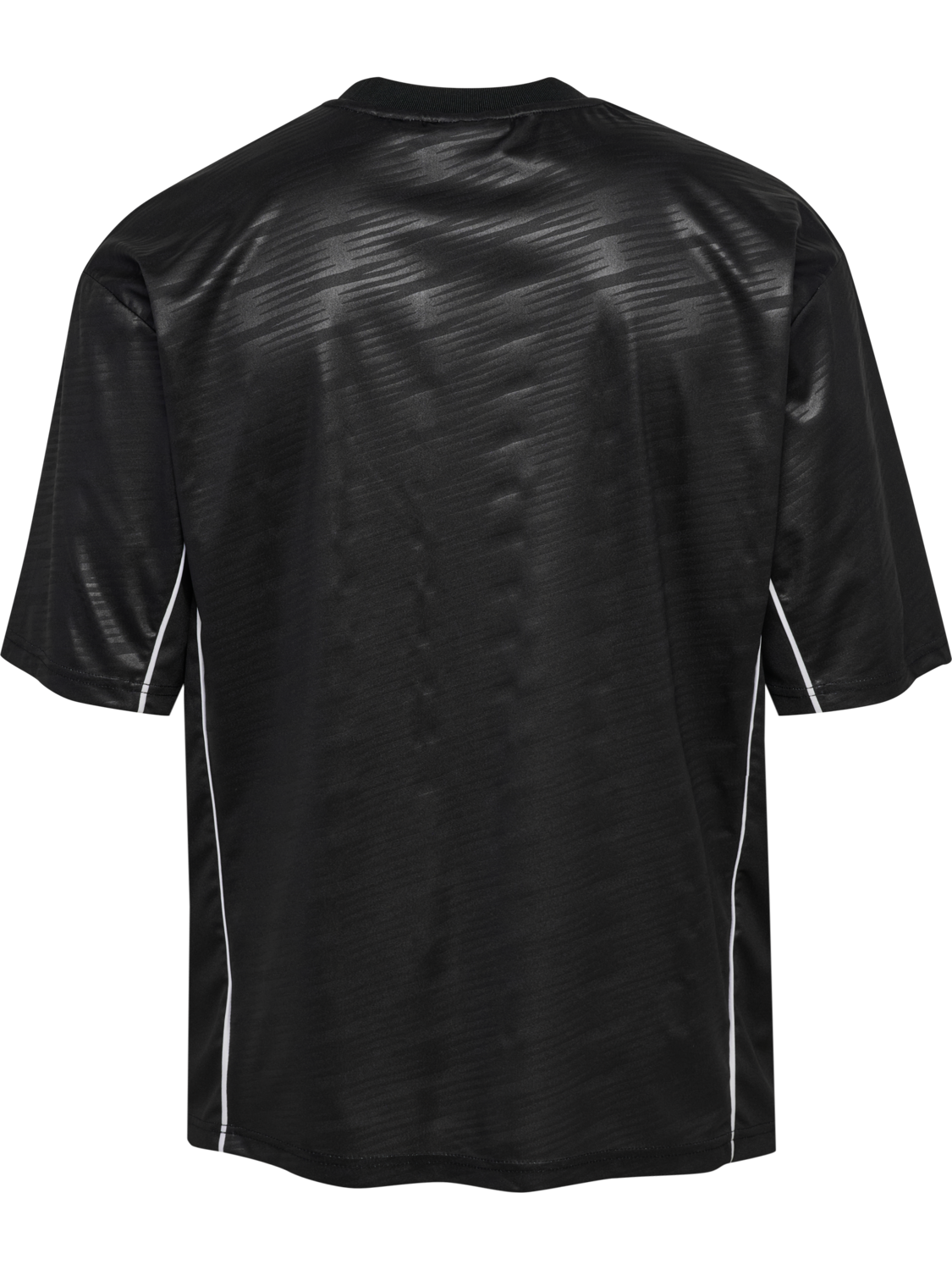 hmlLOOSE TIGER SOCCER JERSEY S/S, BLACK, packshot