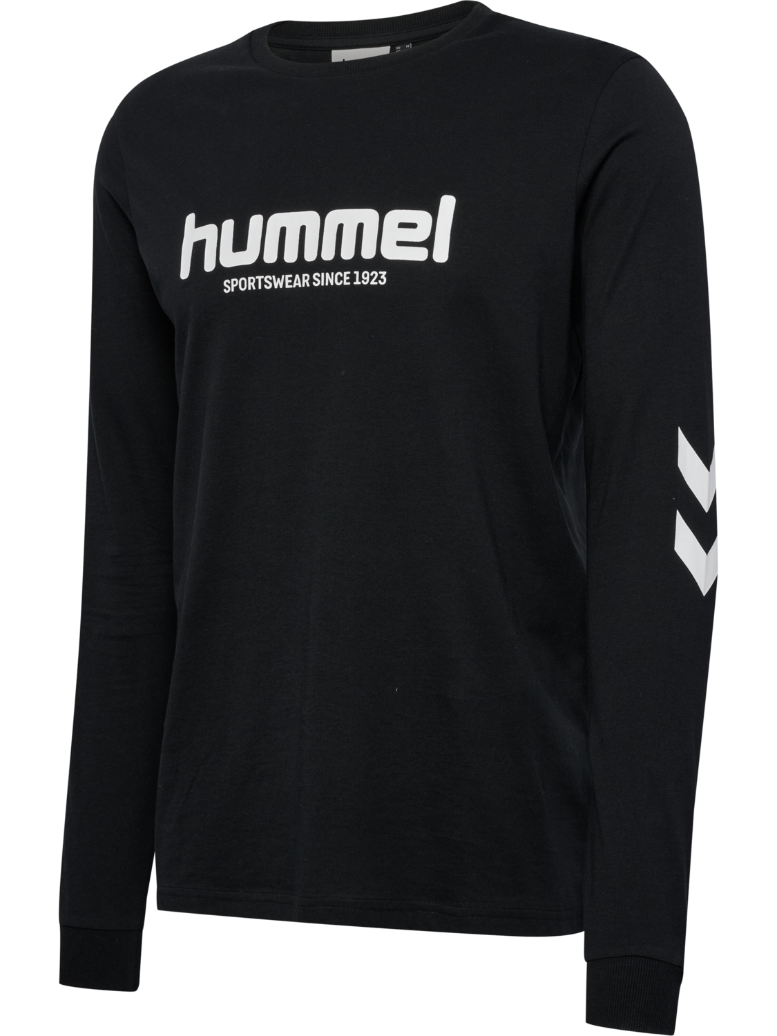 hmlLEGACY 2.0 T-SHIRT L/S, BLACK, packshot