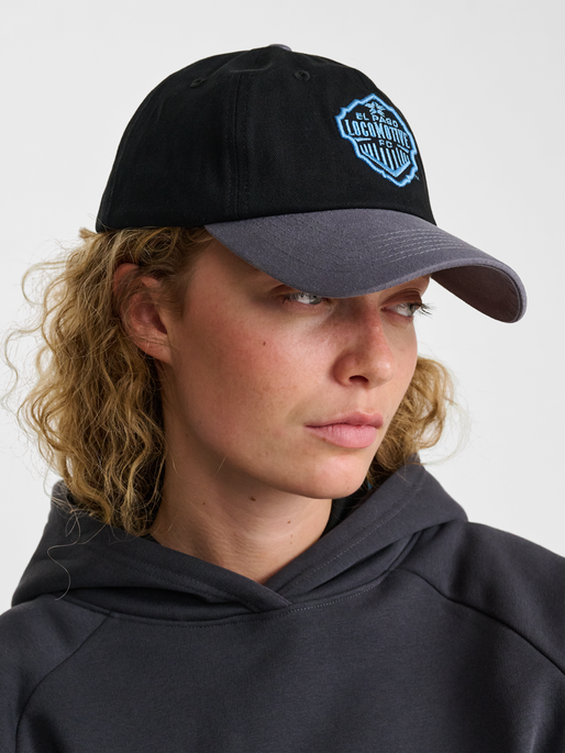 hmlBASEBALL CAP EL PASO, BLACK, model