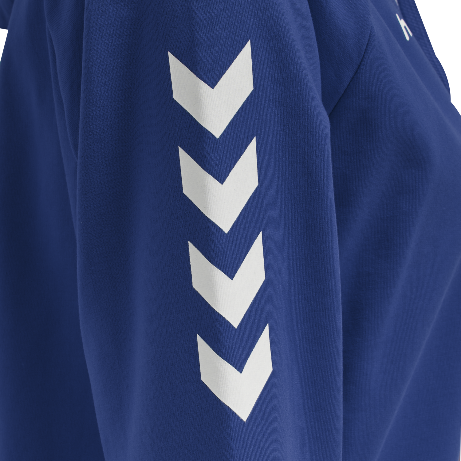 HMLGO COTTON HOODIE WOMAN, TRUE BLUE, packshot