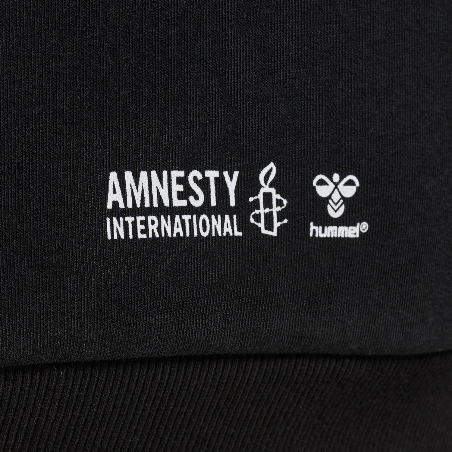 hmlAMNESTY HOODIE, BLACK, packshot