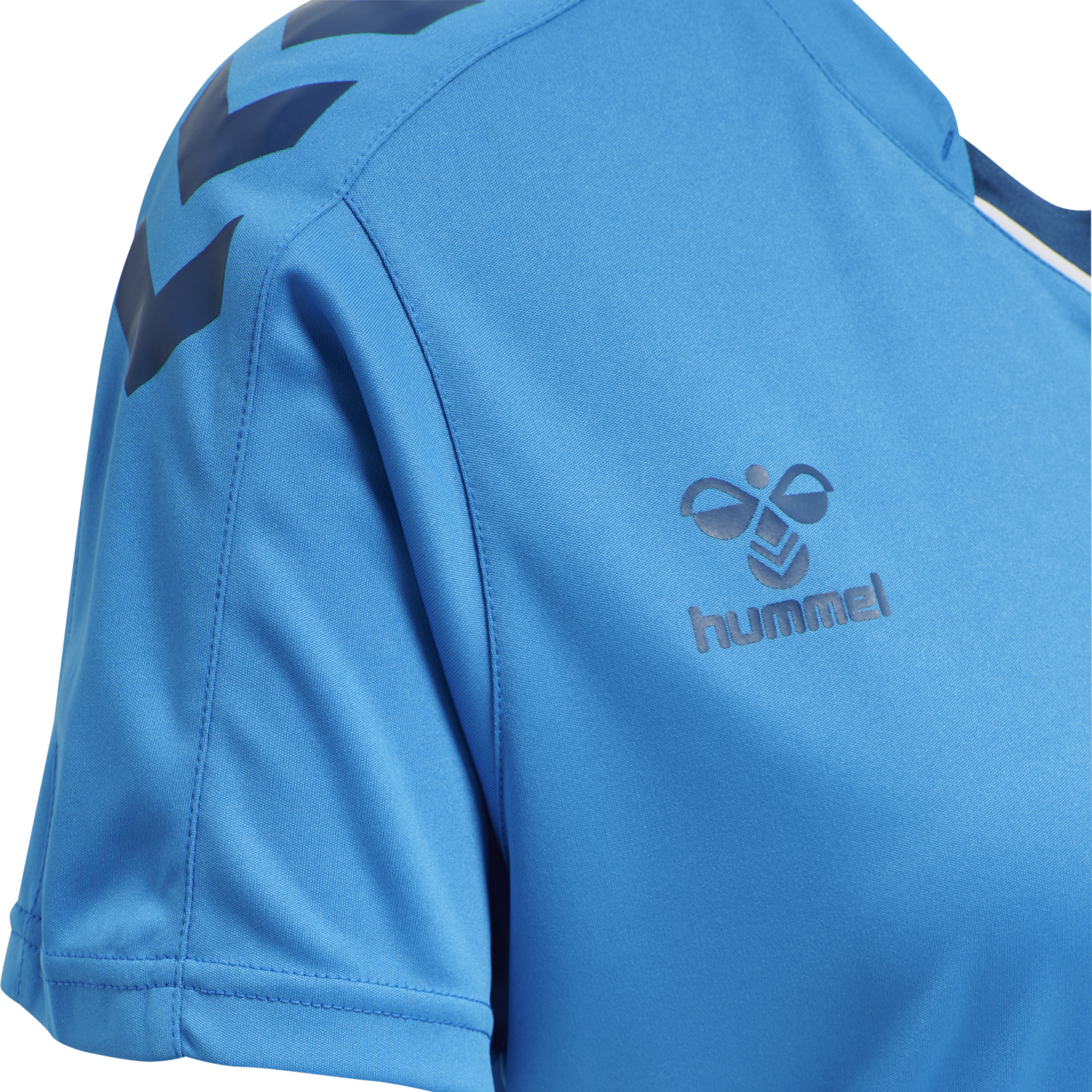 hmlCORE XK POLY JERSEY S/S WOMAN, BLUE DANUBE, packshot