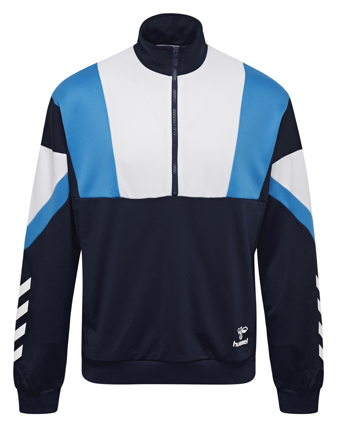 hmlDRACO HALF ZIP SWEATSHIRT, 1009, packshot