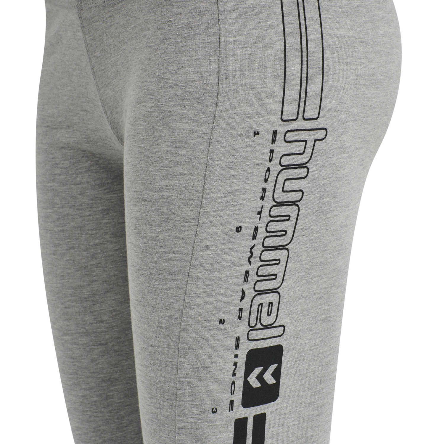 hmlLGC BLAIR MW TIGHTS, GREY MELANGE, packshot