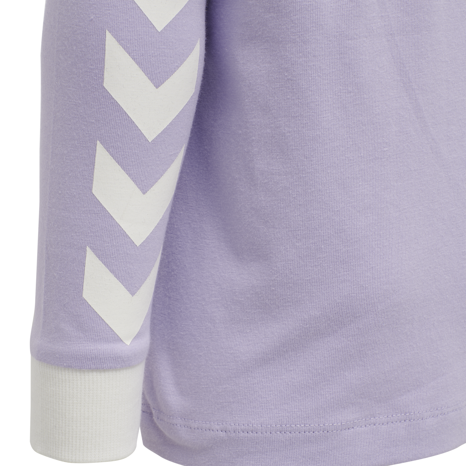 hmlMAUI T-SHIRT L/S, PASTEL LILAC, packshot