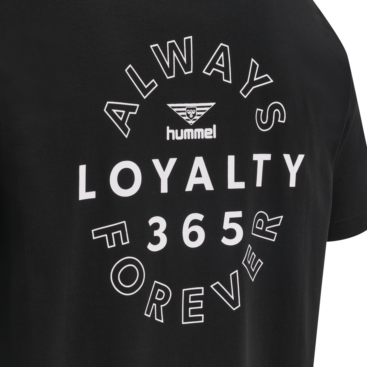 hmlLGC 365 T-SHIRT, BLACK, packshot