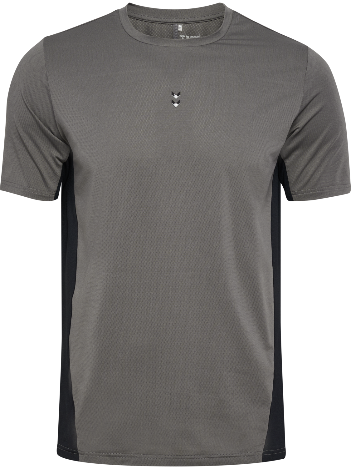 hmlPULSE TRAINING  2.0 T-SHIRT S/S, CHARCOAL GRAY, packshot