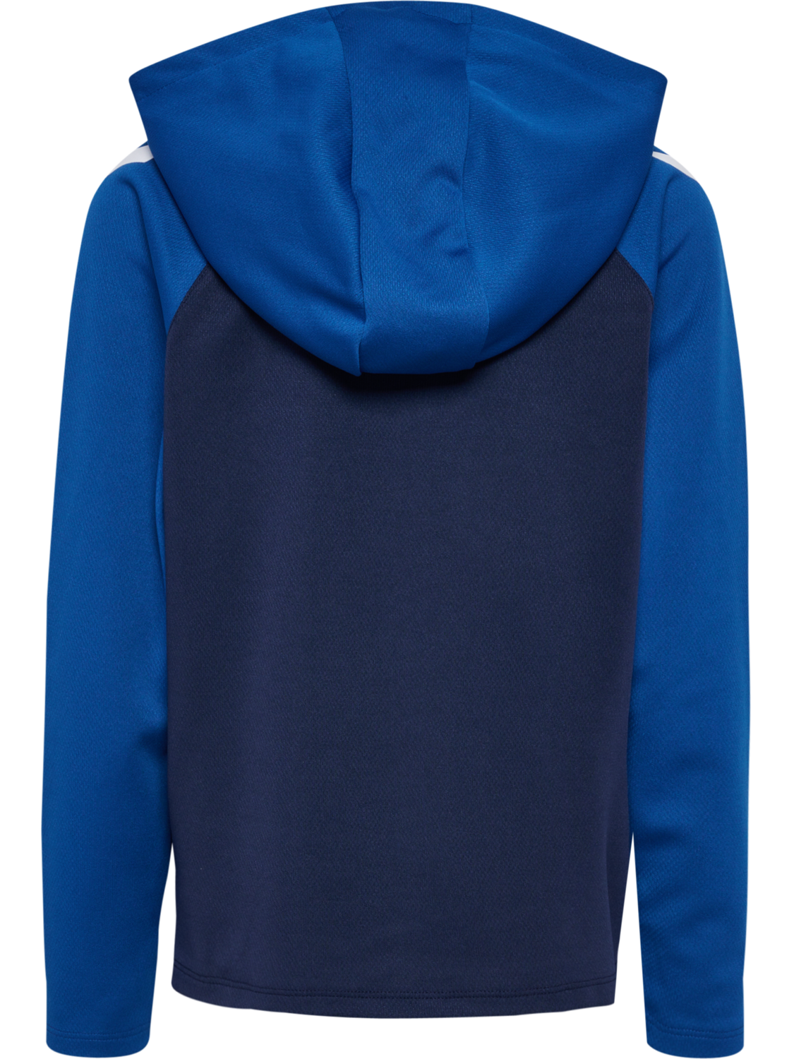 hmlLEAD 2.0 ZIP HOODIE KIDS, MARINE/TRUE BLUE, packshot