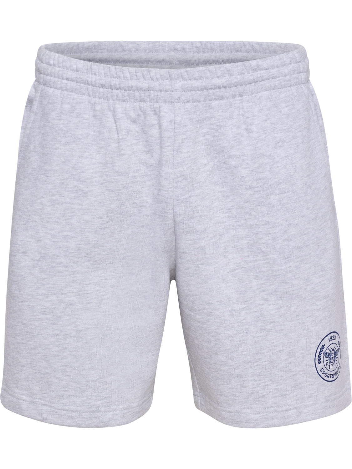 hmlSWARM SHORTS, LIGHT GREY MELANGE, packshot