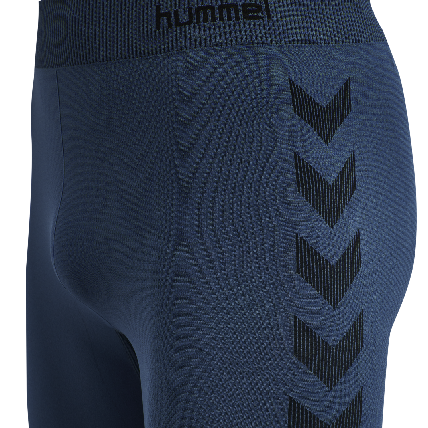 HUMMEL FIRST SEAMLESS TR TIGHTS, DARK DENIM, packshot