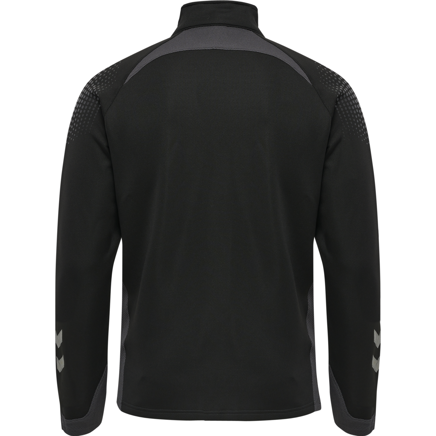 hmlLEAD POLY ZIP JACKET, BLACK, packshot
