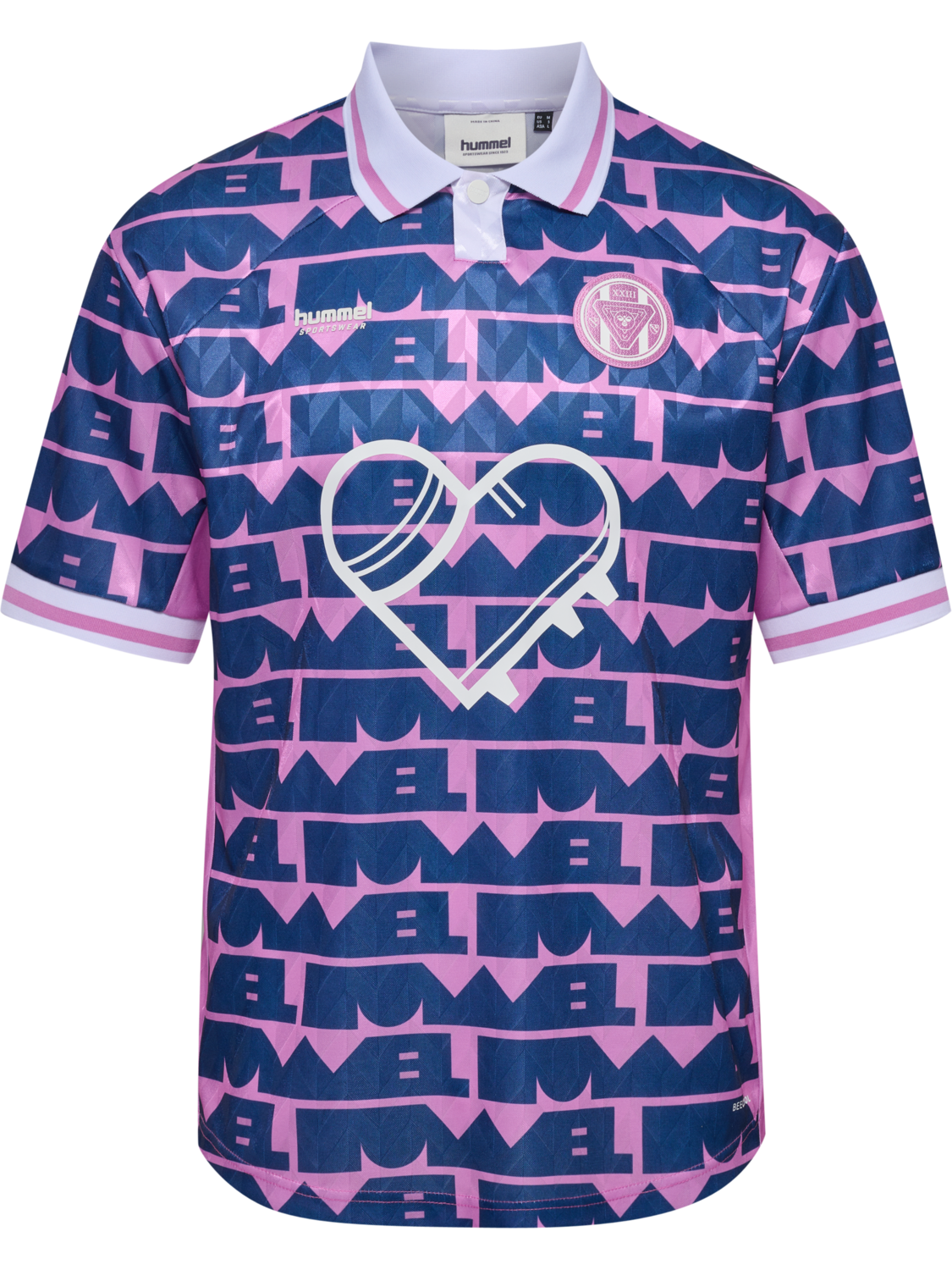 hmlLOOSE SOCCER JERSEY LOVE, VIOLET, packshot