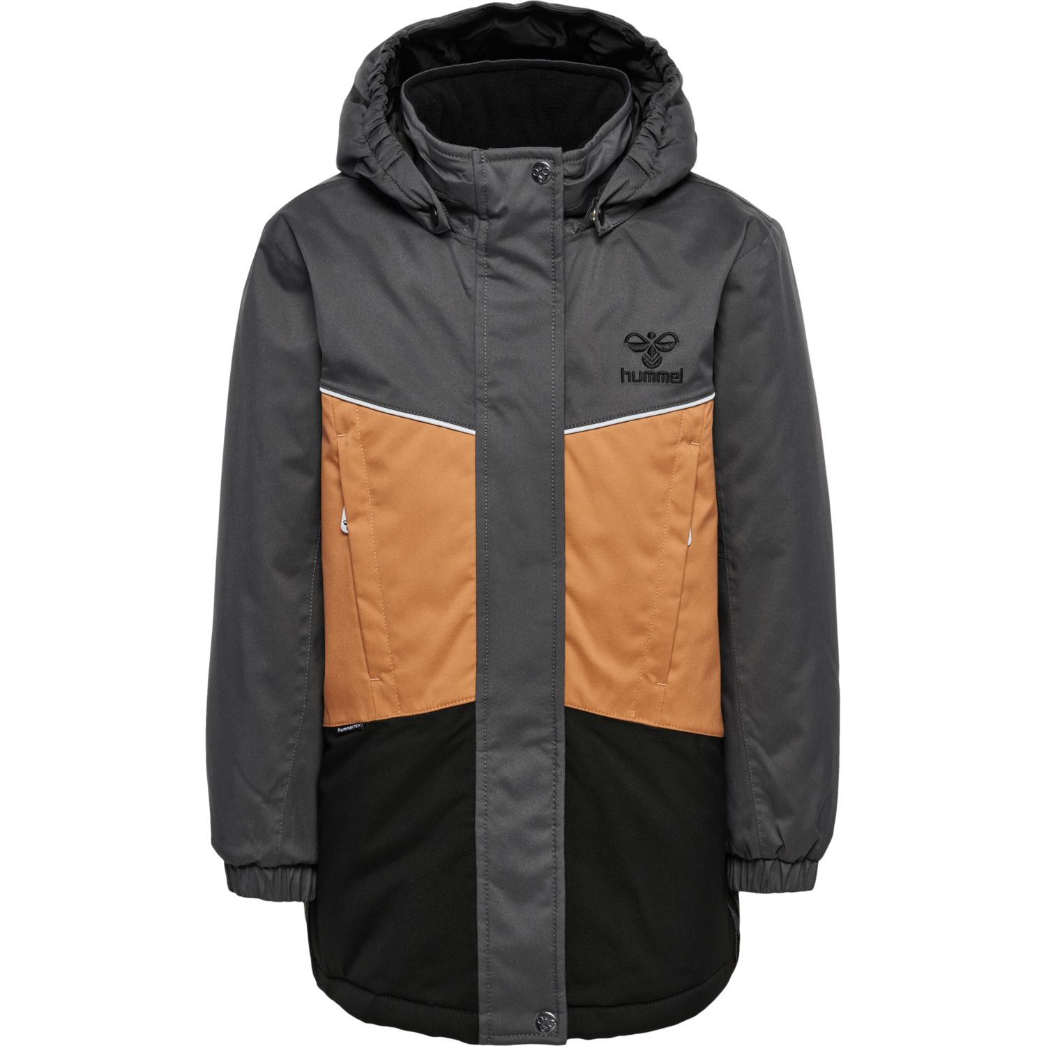 hmlCONRAD TEX JACKET, ASPHALT, packshot